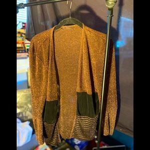 Gold Cardigan